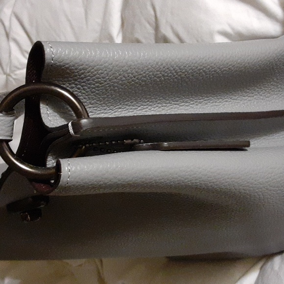 Light Light Gray Coach Bucket Willow Shoulder Bag - Picture 15 of 16